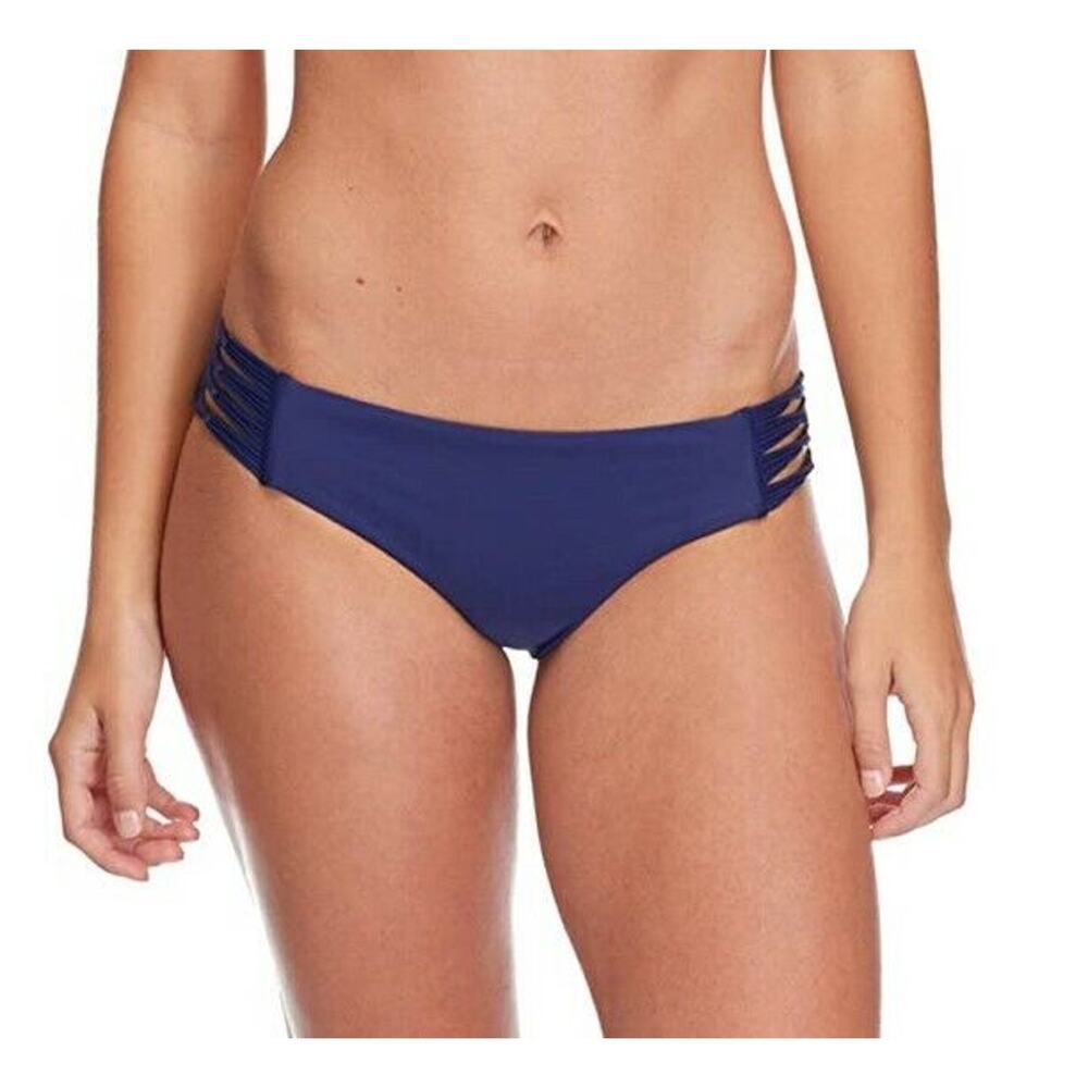 Body Glove Smoothies Ruby Multi Strap Bikini Bottom Midnight Size XS